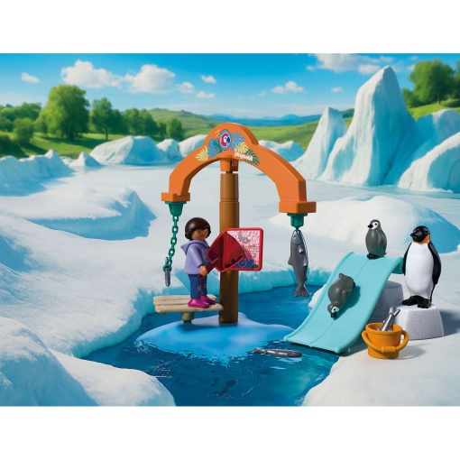 PLAYMOBIL Animal & Friends Zoo: Expedição Polar 72073