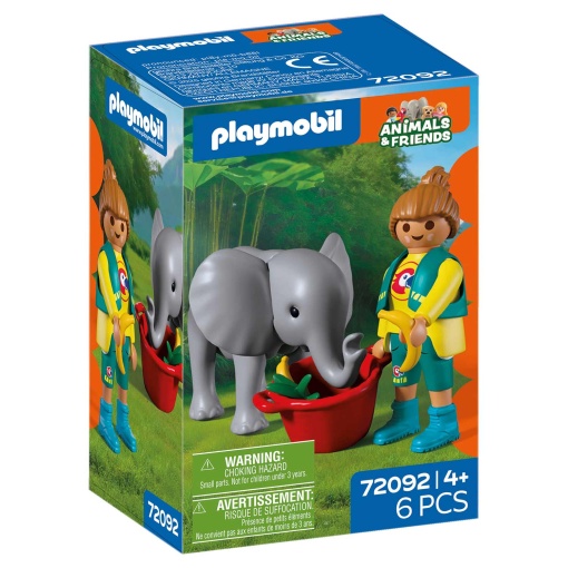 PLAYMOBIL Animal & Friends Zoo: Bebé Elefante 72092