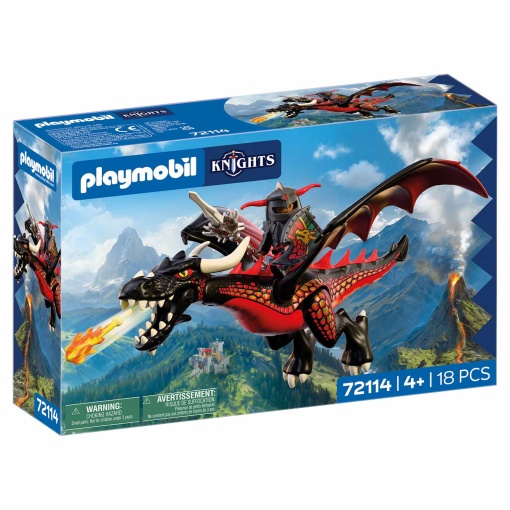 PLAYMOBIL Knights O Dragão Negro 72114
