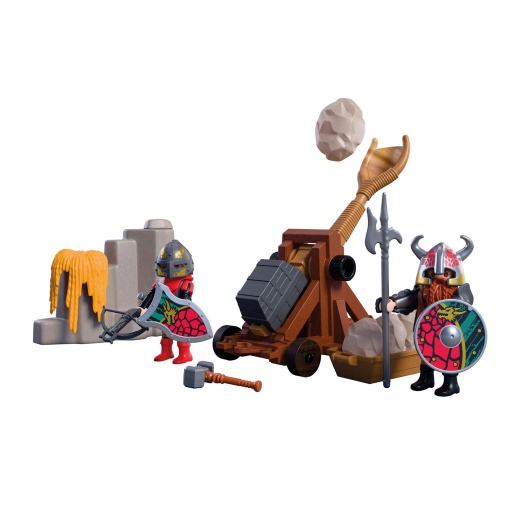 PLAYMOBIL Caballeros Dragón Caballeros Catapulta 72117