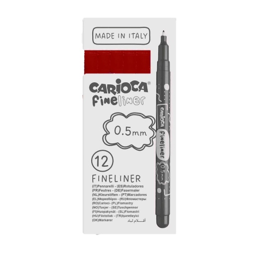 CARIOCA Fineliner 0.5mm purple