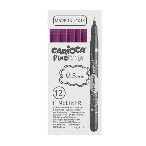 CARIOCA Fineliner 0.5mm dark blue