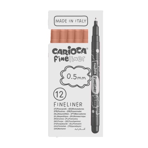 CARIOCA Fineliner 0.5mm pink