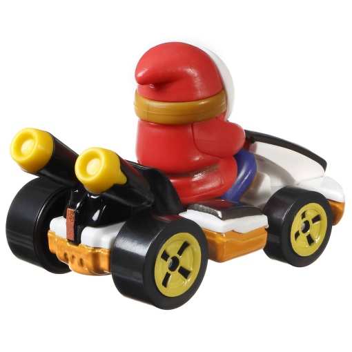 HOT WHEELS Mario Kart coche + figura Shy Guy Standard Kart Mattel GBG25/GRN25