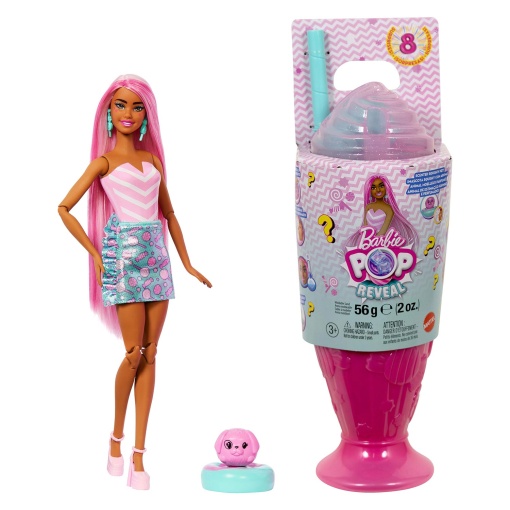 Barbie Pop Reveal serie golosinas rosas Mattel JFY00/JFY62