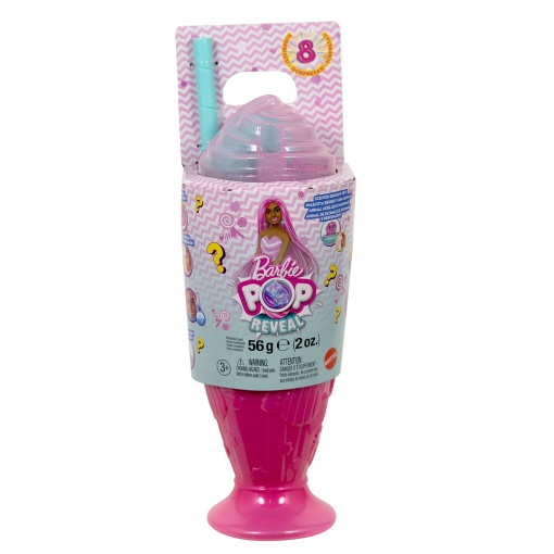 BARBIE Pop Reveal série guloseimas rosa Mattel JFY00/JFY62