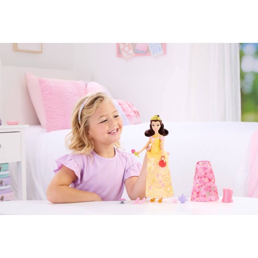 DISNEY PRINCESS Belle Stories 2 in 1 Mattel JFJ82