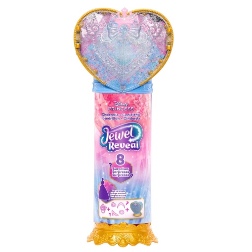 DISNEY PRINCESS Jewel Reveal Cinderella Mattel JHL50