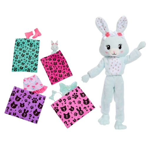 BARBIE Cutie Reveal Cuddly Coelhinho verde Mattel JFV59/JJP65