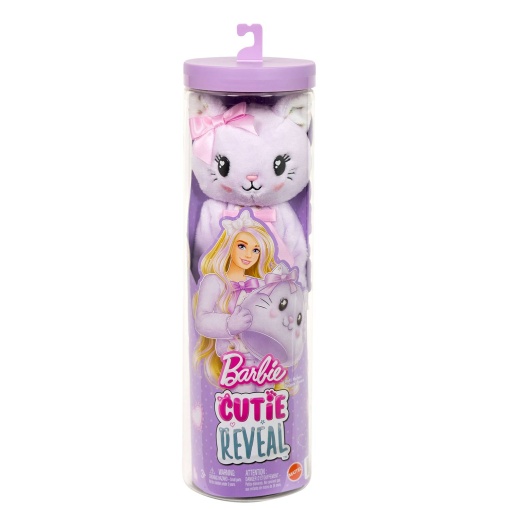 Barbie Cutie Reveal Gatito Mimoso Lila Mattel JFV59/JJP64