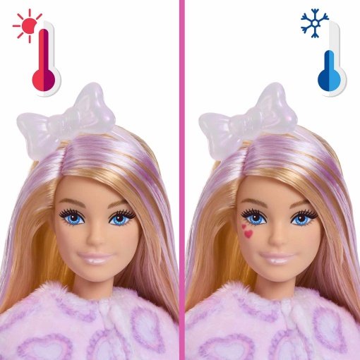 BARBIE Cutie Reveal Cuddly Gatinho lilás Mattel JFV59/JJP64