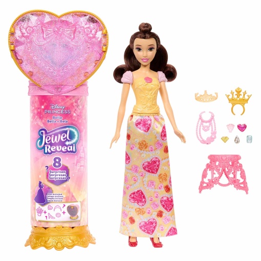 DISNEY PRINCESS Jewel Reveal Bela Mattel JHL51