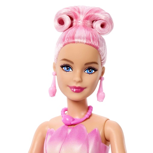 BARBIE Metal Pop vestido Tulipa rosa Mattel JMF56/JMF57