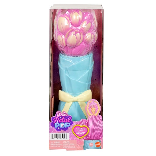 BARBIE Metal Pop vestido Tulipa rosa Mattel JMF56/JMF57