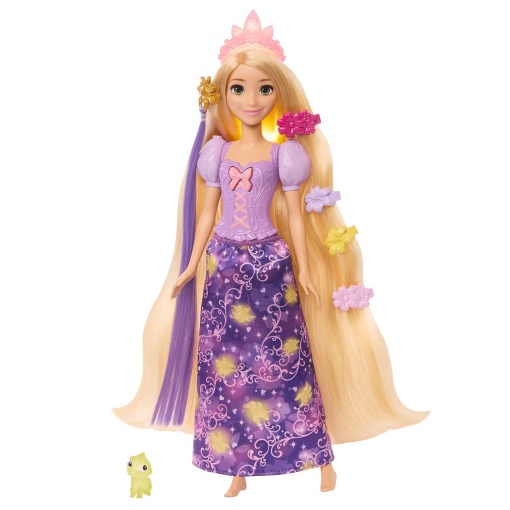 DISNEY PRINCESS Rapunzel Magic Hair Mattel JHL46