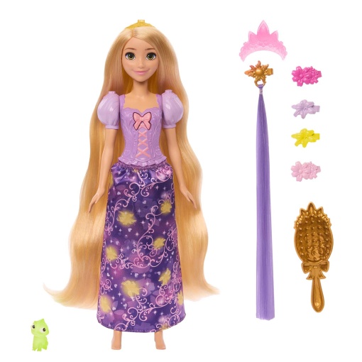 Princesa Disney Rapunzel Cabello Mágico Mattel JHL46