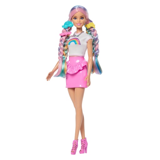 BARBIE Cabelo Arco-íris Mattel JJP07