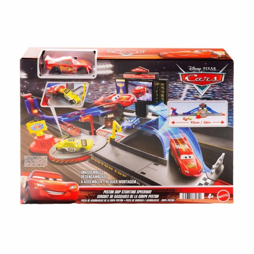 DISNEY PIXAR Cars track Piston Cup Stunting Speedway JHL42