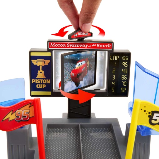 Pista de Cars de DISNEY PIXAR Copa Pistón Stunting Speedway JHL42