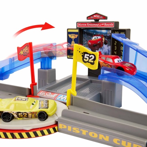 Pista de Cars de DISNEY PIXAR Copa Pistón Stunting Speedway JHL42