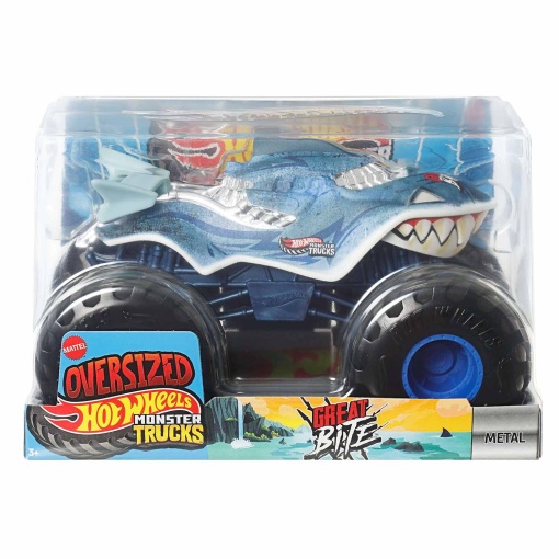 HOT WHEELS Metallic Monster Trucks Great Bite Mattel FYJ83/JCC89
