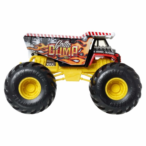 Camiones monstruo metálicos HOT WHEELS Gotta Dump Mattel FYJ83/JCC98