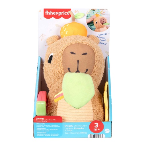 Peluche Capivara Abraçinhos e Brincadeiras FISHER-PRICE Mattel HYR54