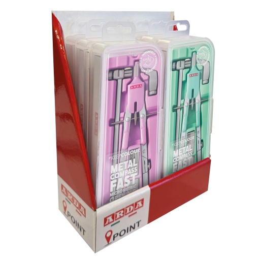 Brújula ARDA con 5 piezas surtidas de ajuste rápido CO9PAS