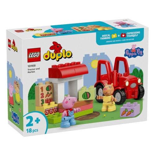 Tractor y mercado LEGO DUPLO 10468