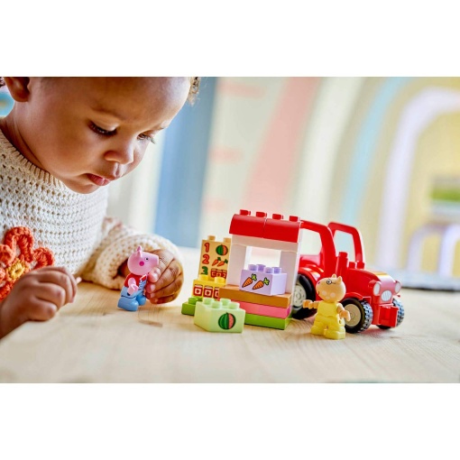 Tractor y mercado LEGO DUPLO 10468