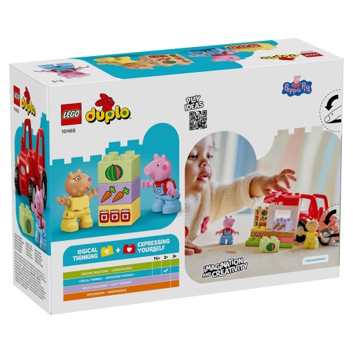 Tractor y mercado LEGO DUPLO 10468