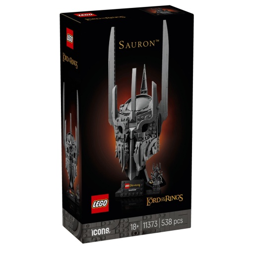 LEGO ICONS El Señor de los Anillos: Casco de Sauron 11373