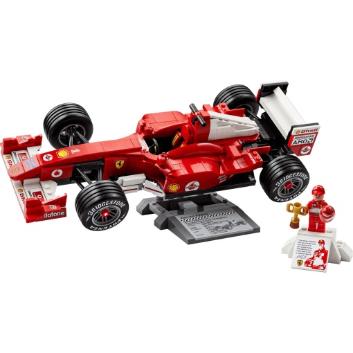 LEGO ICONS Ferrari F2004 y Michael Schumacher 11375