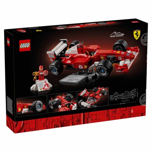 LEGO ICONS Ferrari F2004 y Michael Schumacher 11375