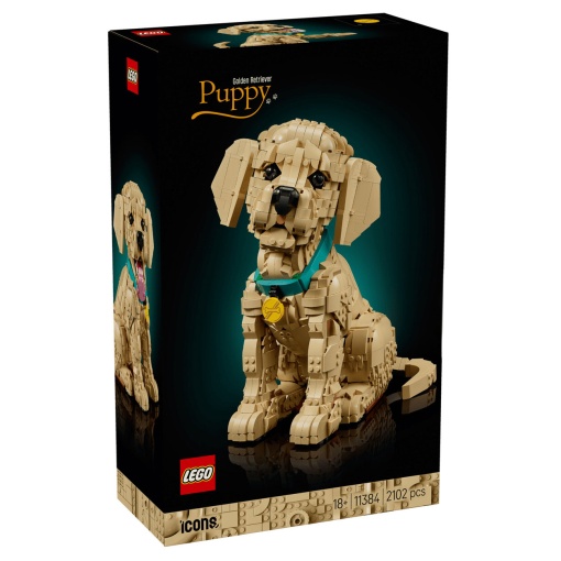 LEGO ICONS Cachorro Golden Retriever 11384