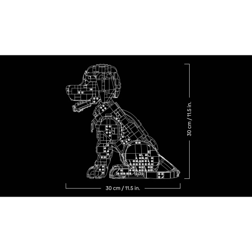 LEGO ICONS Cachorro Golden Retriever 11384