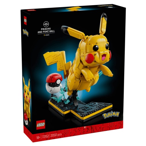 LEGO Pikachu y Poké Ball 72152