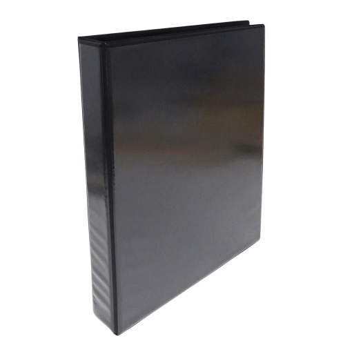 Customizable file folder Roma 31A A4, 40 mm spine, 2 rings, black.