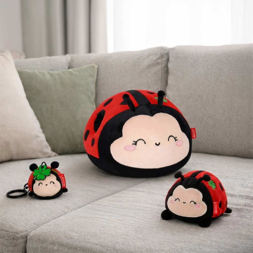 Peluche LEGAMI Mini Super Soft! Ladybug