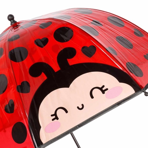 Guarda-chuva manual 65cm LEGAMI Ladybug "Dancin' in the rain"