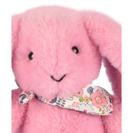 Peluche conejo Fleurette rosa 25 cm DOUDOU ET COMPAGNIE