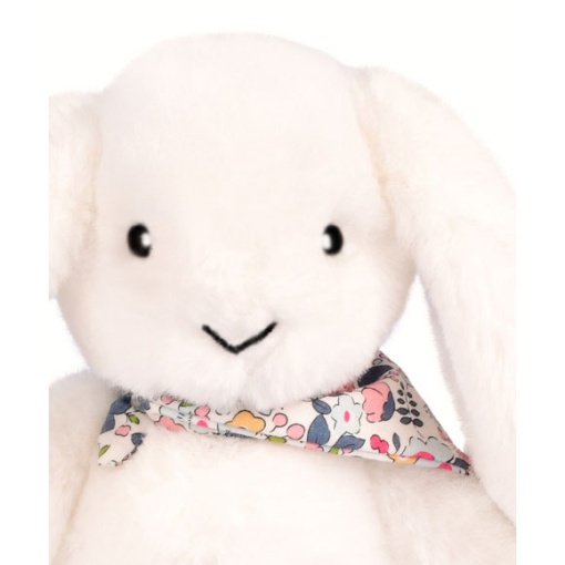 Peluche conejo Fleurette blanco 35 cm DOUDOU ET COMPAGNIE