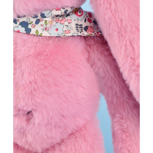 Peluche conejo Fleurette rosa 35 cm DOUDOU ET COMPAGNIE