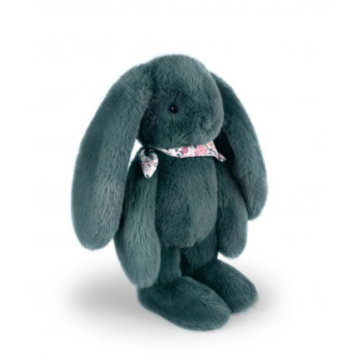 Peluche conejo Fleurette verde 35 cm DOUDOU ET COMPAGNIE