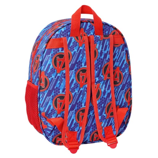 Mochila MARVEL Avengers 3D 33x27x10cm