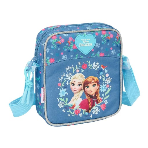 Bolsa de tiracolo DISNEY Frozen Snow Glow 18x16x4cm