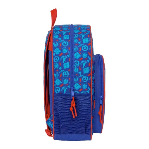 Mochila Disney Pixar Cars, 42x33x14cm, adaptable a carro.