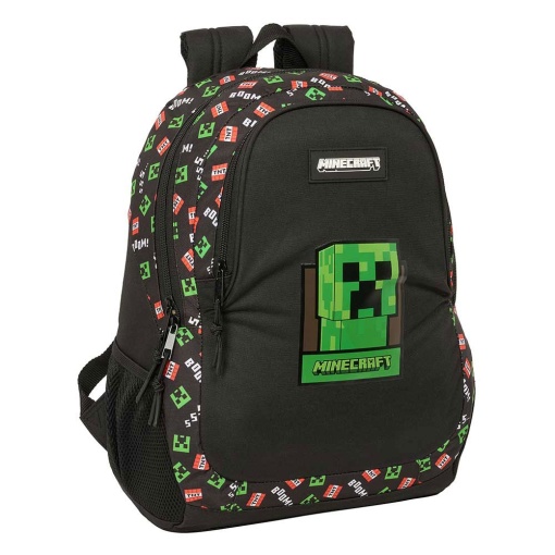 Mochila MINECRAFT 44x32x16cm adaptável a trolley