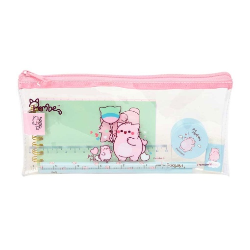 PEMBE El Gato Rosa Conjunto escolar de 5 piezas
