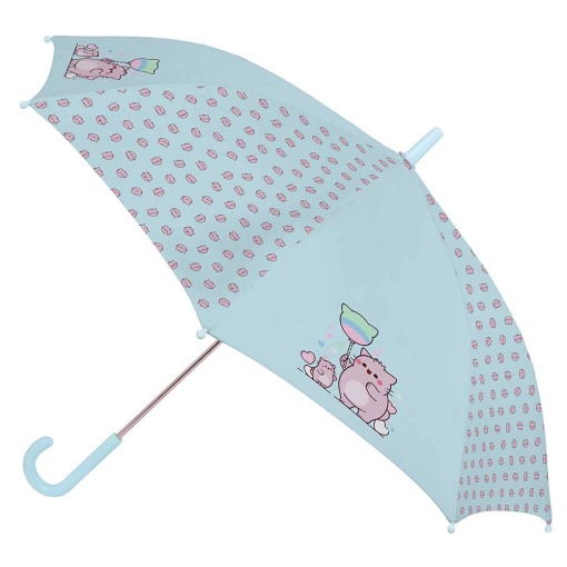 48cm PEMBE The Pink Cat Handheld Umbrella